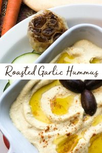 How to make roasted garlic hummus