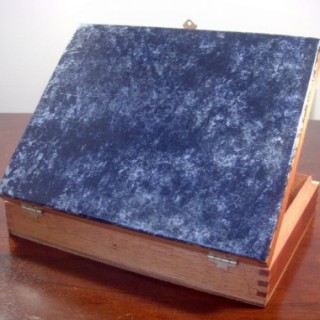 DIY Marble faux finish cigar box from Giani