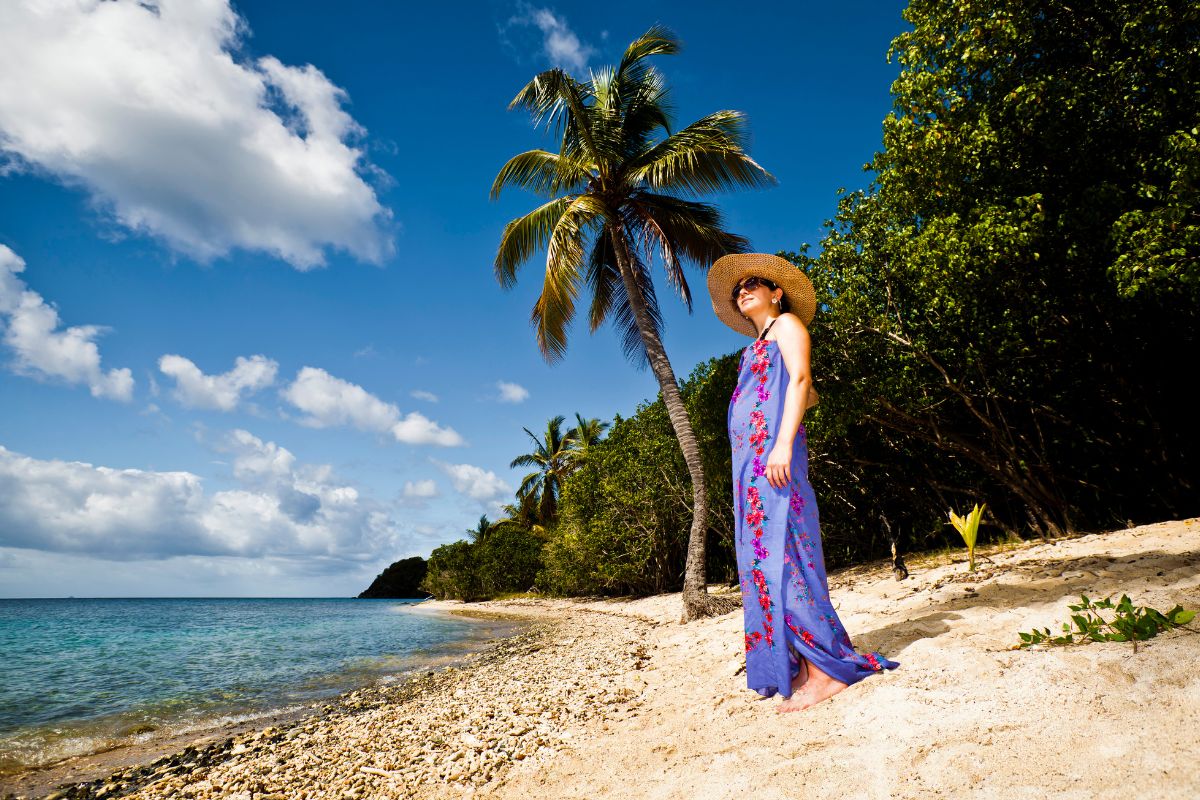 How to Wear a Sarong as a Wrap Skirt - How Was Your Day?