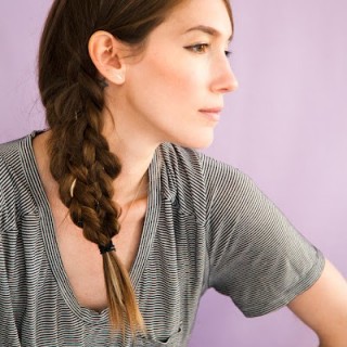 Fishtail Braided Hair Tutorial