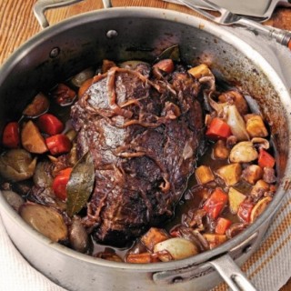 Beef Pot Roast with Winter Root Vegetables