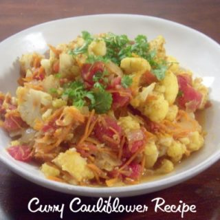 Curry Cauliflower Recipe