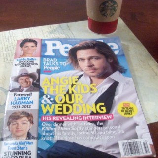 Relaxing with People Magazine