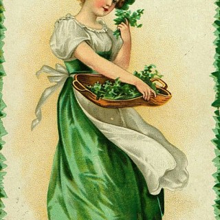 St Patricks Day Vintage Image