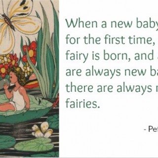 Peter Pan Baby Laugh Fairy Quote