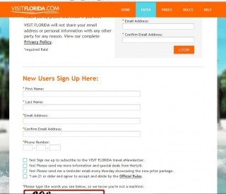 Visit Florida Entry Form