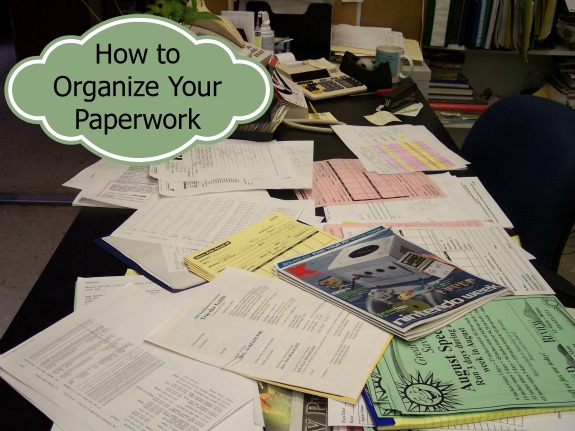 How to Organize Your Paperwork