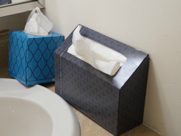 Kleenex Style for the Powder Room How to utilize Kleenex products