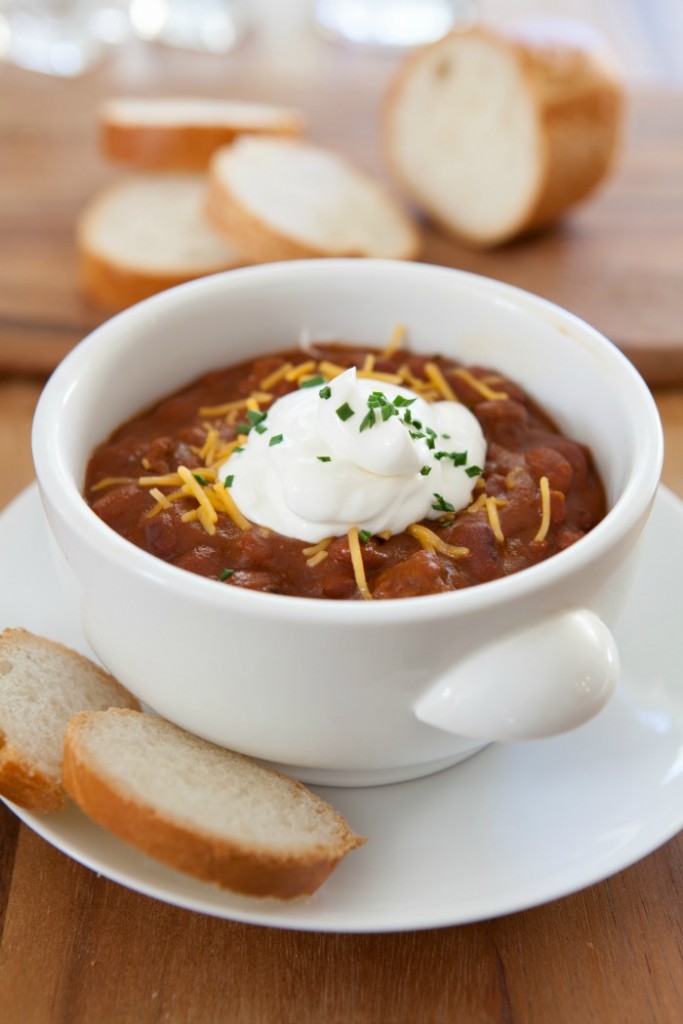 Slow Cooker Chili Made Three Ways | Beef Turkey Vegetarian