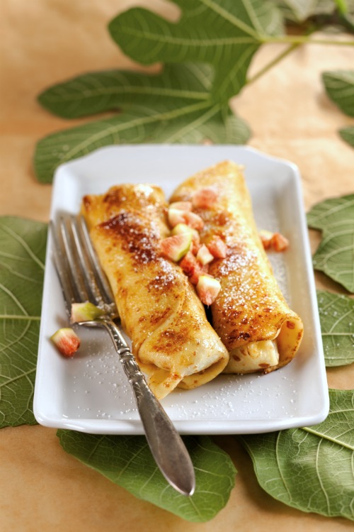 Fig and Port Wine Blintzes-500