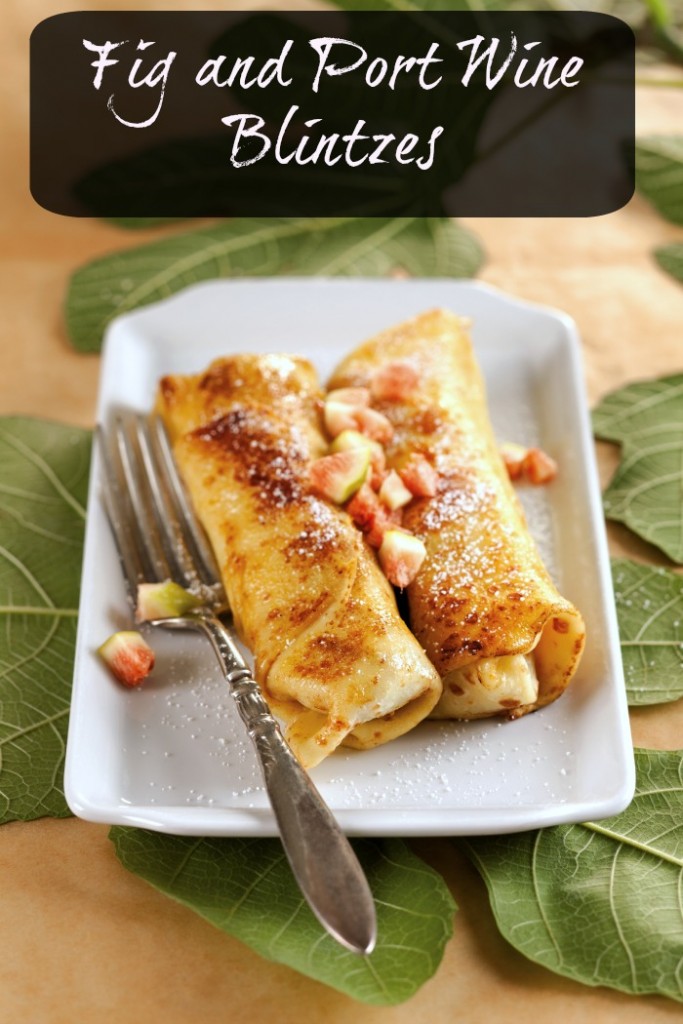 Fig and Port Wine Blintzes-wm