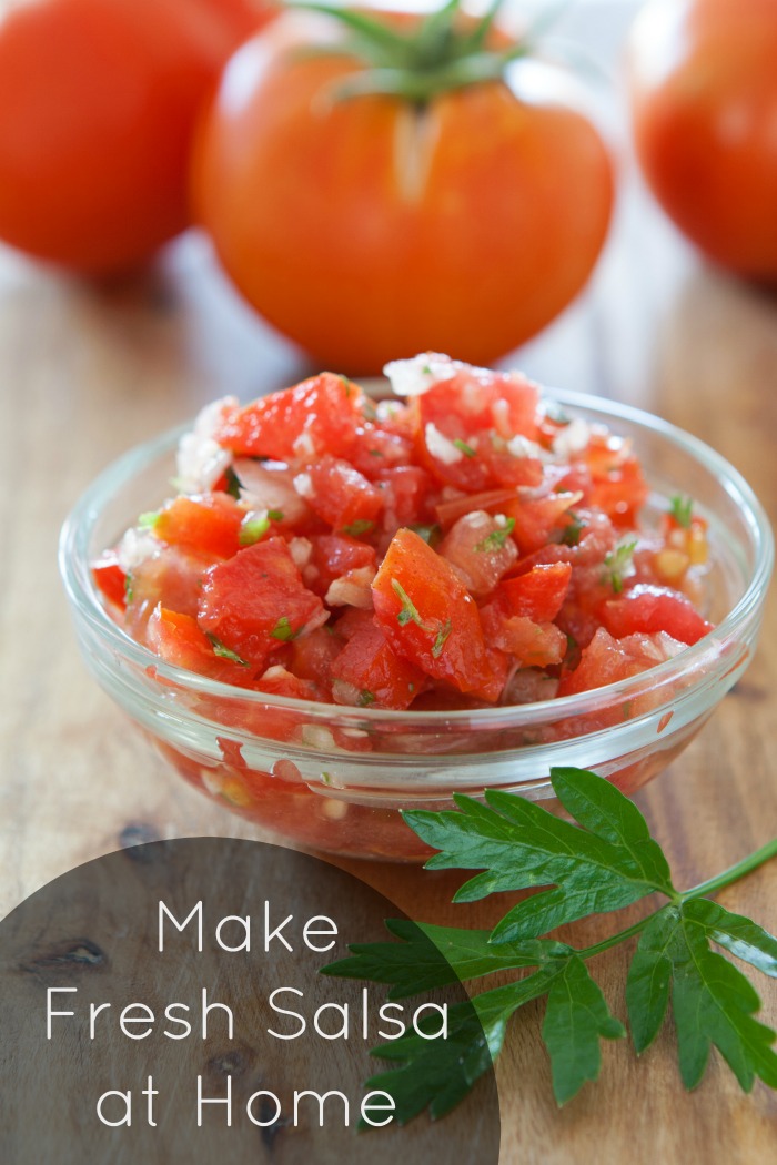 Make This Delicious Garden Fresh Salsa Recipe