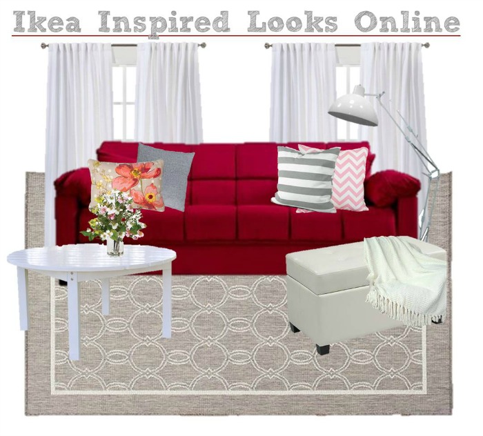 Ikea Inspired Living Room