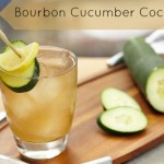 A dlicious ourbon cucumber cocktail drink recipe