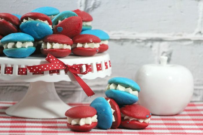 How to Make Patriotic Whoopie Pies from Scratch