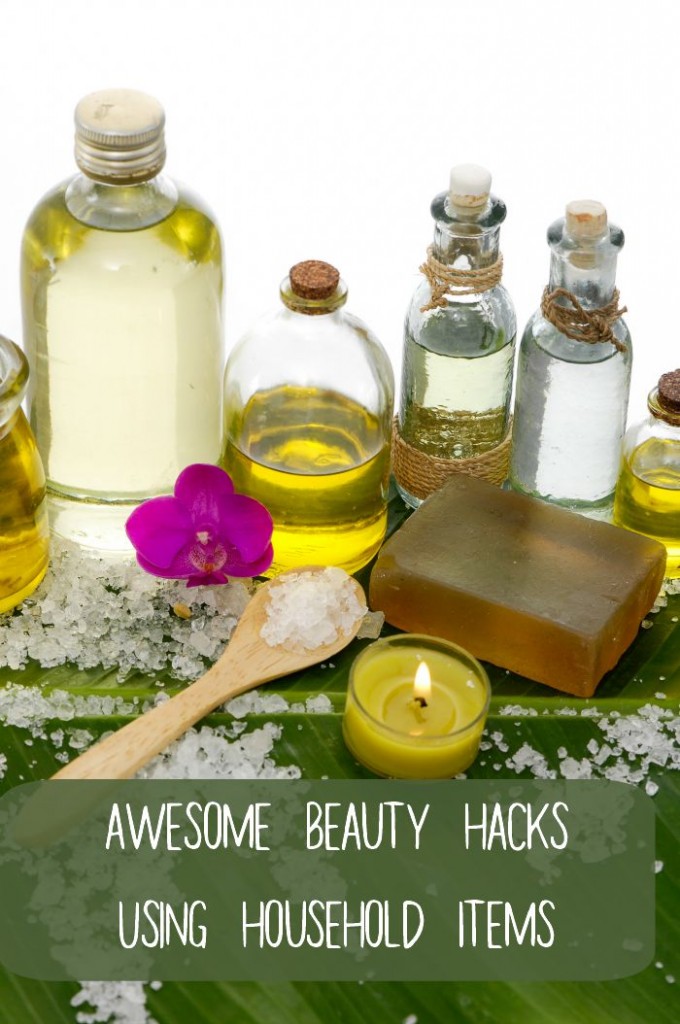 Awesome beauty hacks using household items