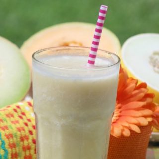 Fresh summer melon smoothie to kick off your day