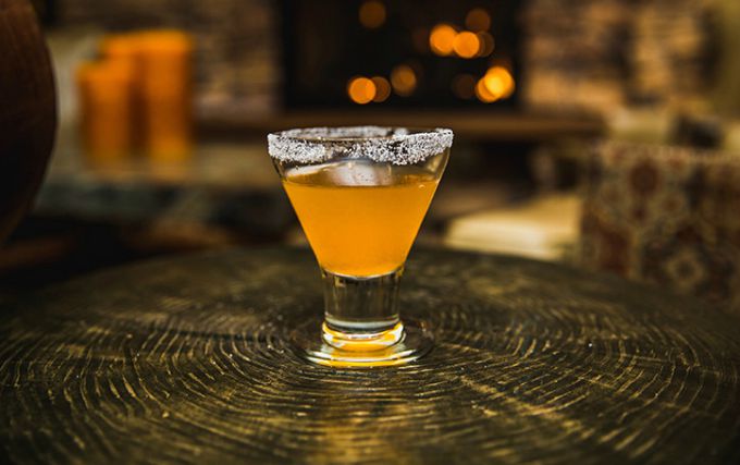 Ember Bayou Sidecar Cocktail drink recipe