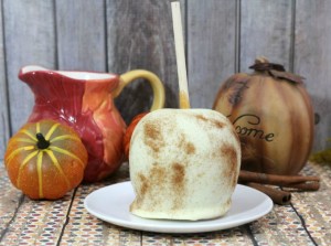 How to make chocolate dipped spiced apples