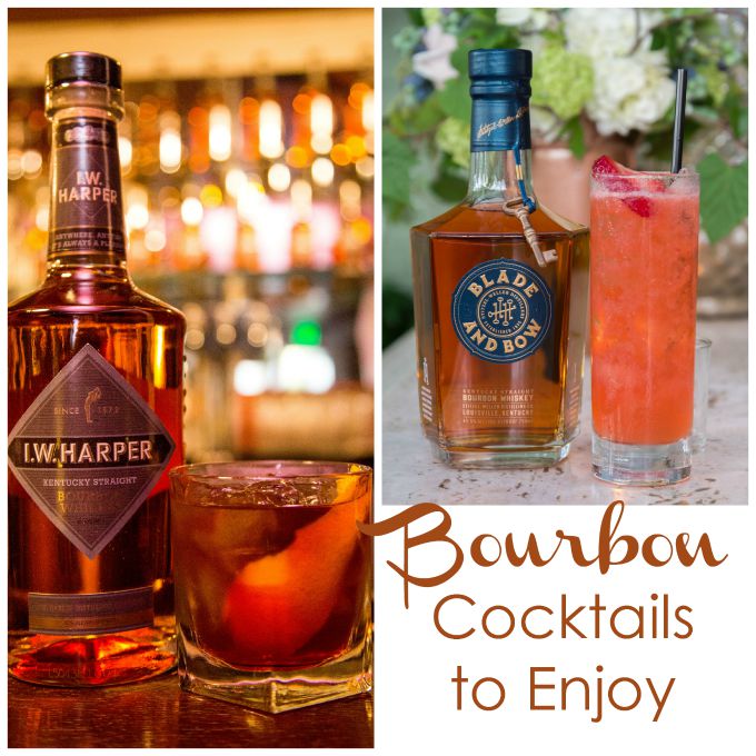 bourbon cocktails to enjoy