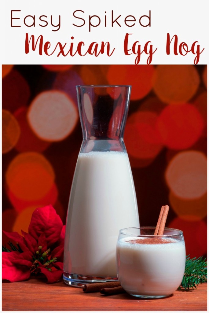 Easy spiked Mexican Egg Nog
