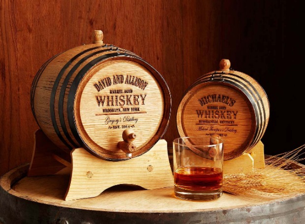 personalized whisky barrel