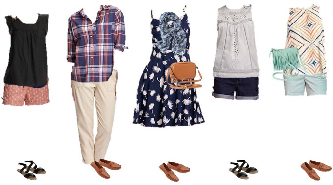 Old Navy Summer Mix and Match Wardrobe