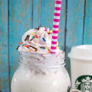 Birthday Cake frappuccino