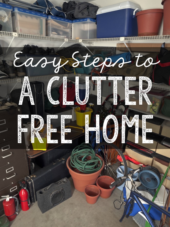 Easy steps to have a clutter free home