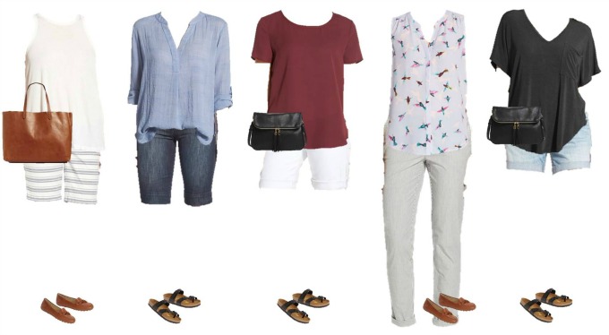 Nordstrom Mix and Match Wardrobe - 6-10