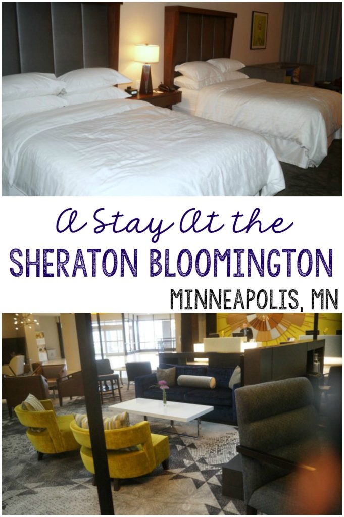 A stay at the Sheraton Bloomington in Minneapolis, MN