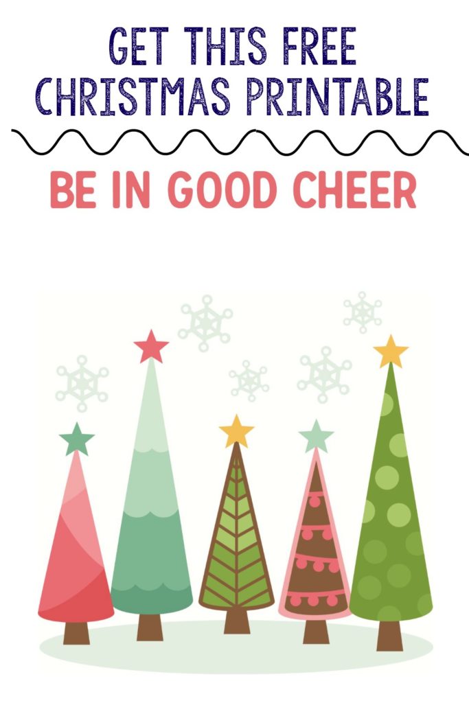 Get this Free Christmas rprintable download that's available in two sizes