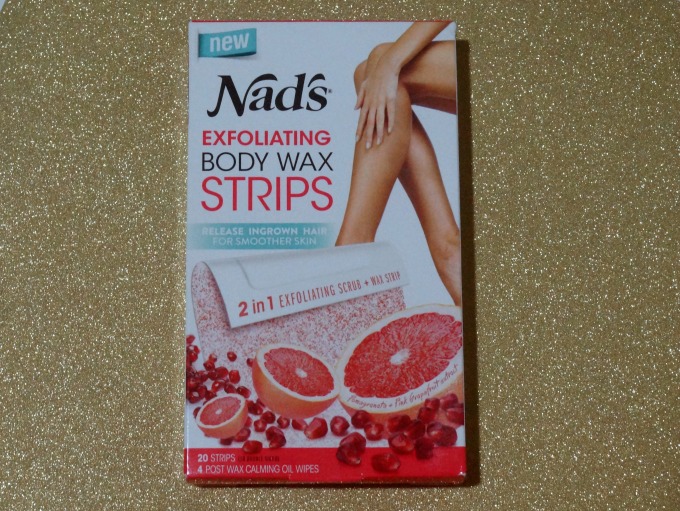 Nad's Waxing and Exfoliating strips make hair removal easier.