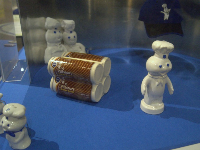 Pillsbury display at the Mill City Museum in Minneapolis, MN