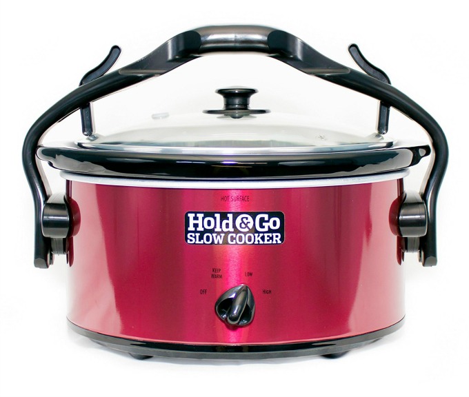The Hold N Go Slow Cooker lets you take your slow cooked meals with you, easily. 