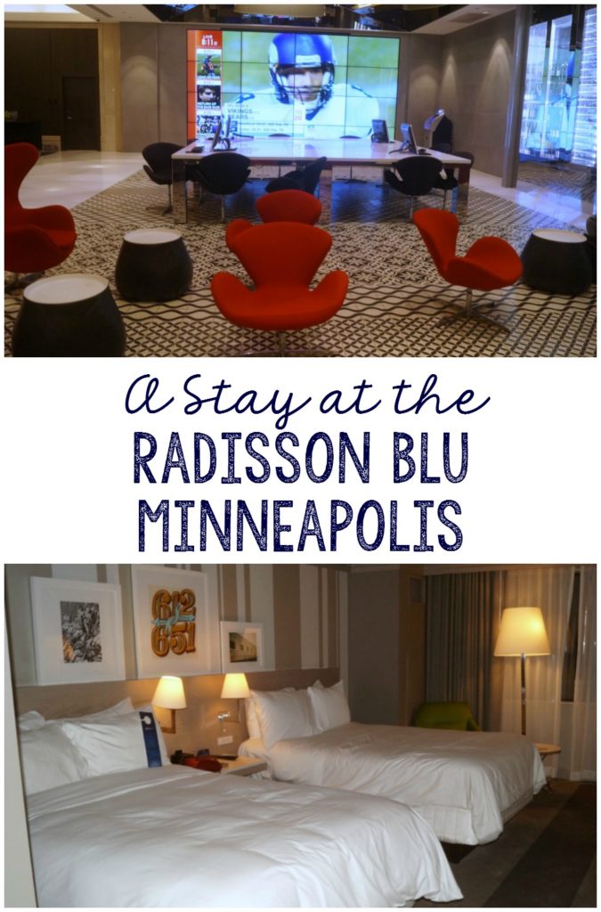 A review of the Radisson Blu Minneapolis hotel in Downtown Minneapolis, MN