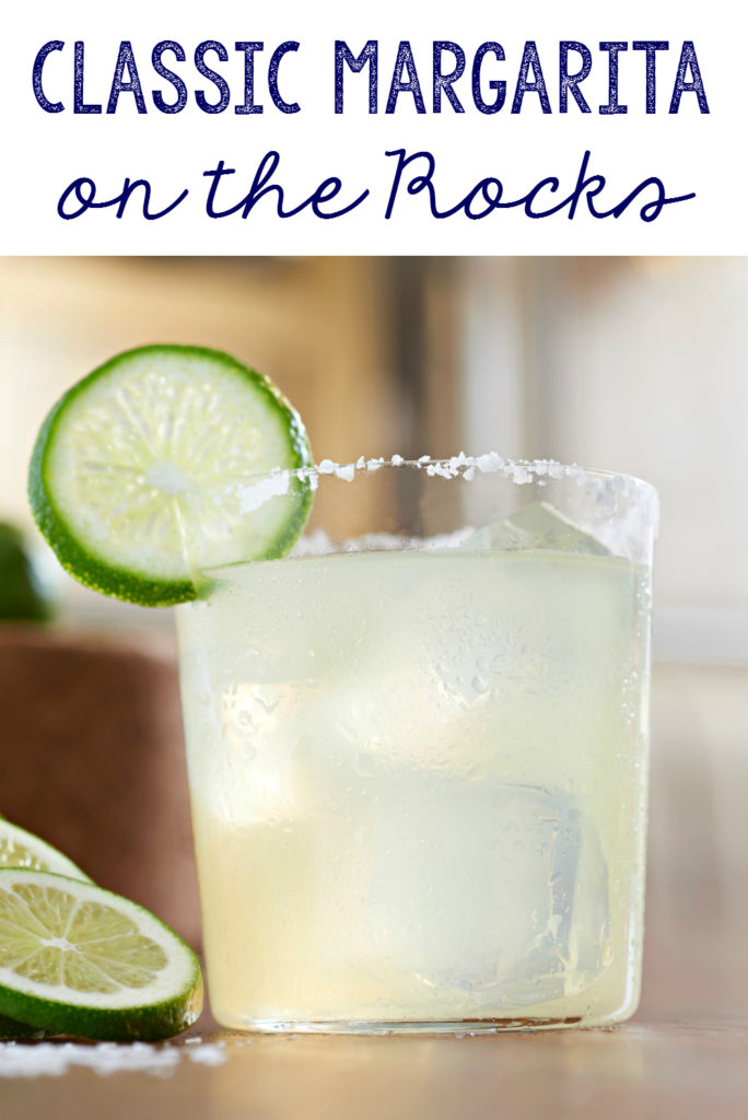 Make these classic margaritas on the rocks for your next get together. 