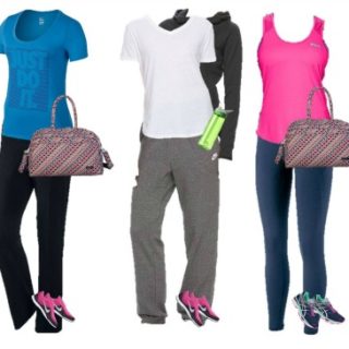 Kohls Mix and match fitness wardrobe 11-15