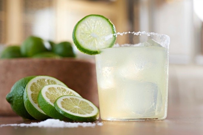 Classic margarita on the rocks recipe.