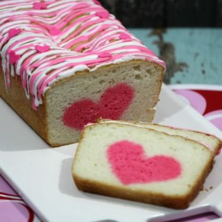 Secret Heart Strawberry Vanilla Poundcake recipe