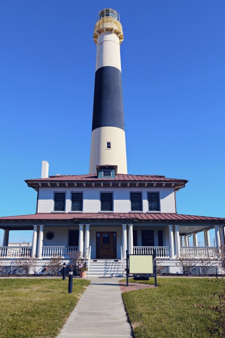 The historic Absecon Lighthouse in Atlantic City, NJ