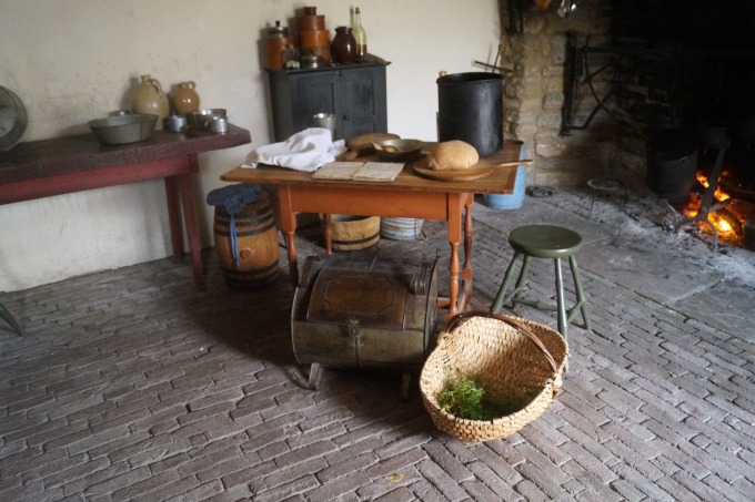 Commandant's Kitchen from Historic Ft Snelling