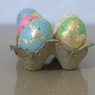 How to make gilded eggs for Easter and beyond