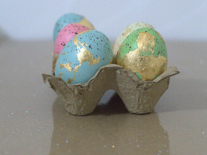 How to make gilded eggs for Easter and beyond