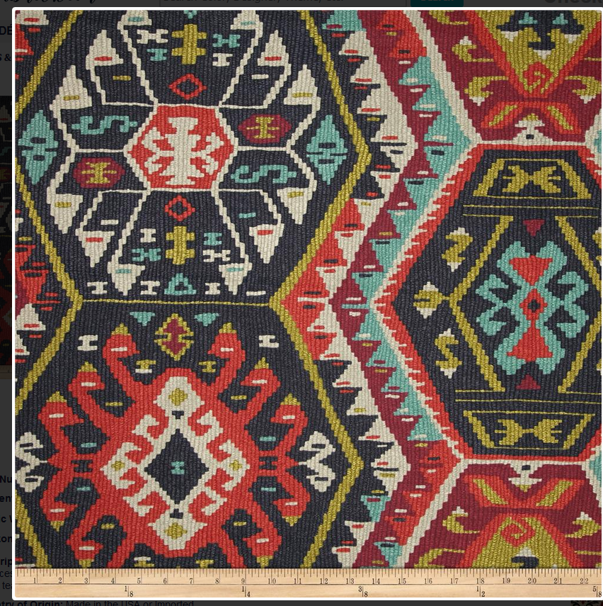 P Kaufmann Longrock Fiesta fabric