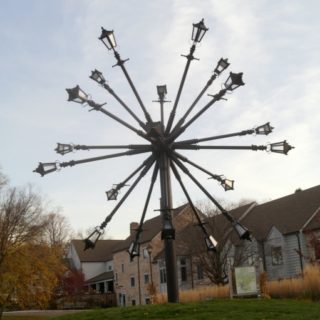 Bruce Munro Light Sculpture, Minnesota Arboretum