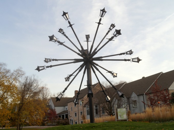 Bruce Munro Light Sculpture, Minnesota Arboretum