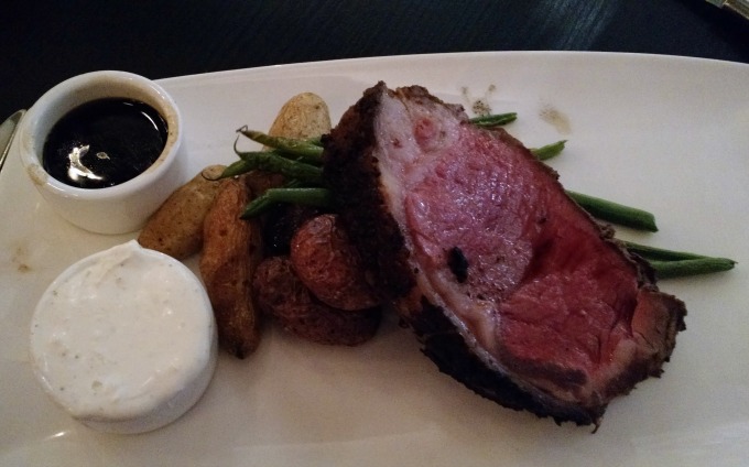 Rotisserie NY Strip, Firelake Grill, Minneapolis, MN