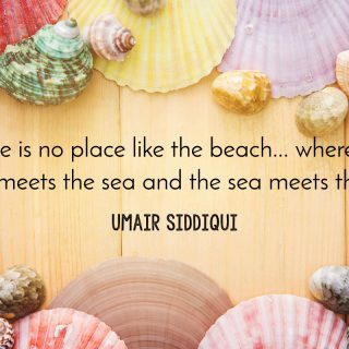 Omar Siddiqui beach quote