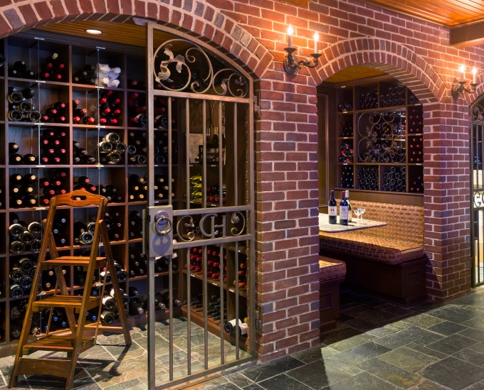 Capital Hotel wine cellar
